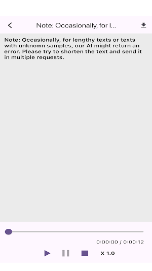Natural Aloud Reader (TTS) Screenshot 2
