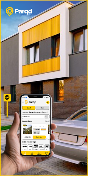 Parqd: Best Parking Solution Screenshot 2
