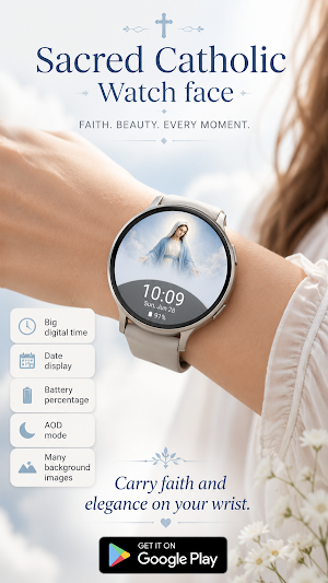 Sacred Catholic Watch Face Screenshot 1