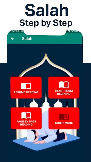 Salah Step by Step: Namaz Screenshot 1