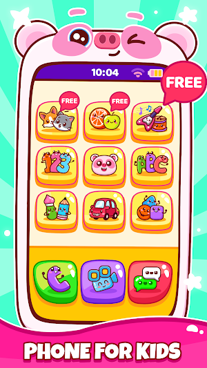 Baby Phone Kids - Piggy Panda Screenshot 0