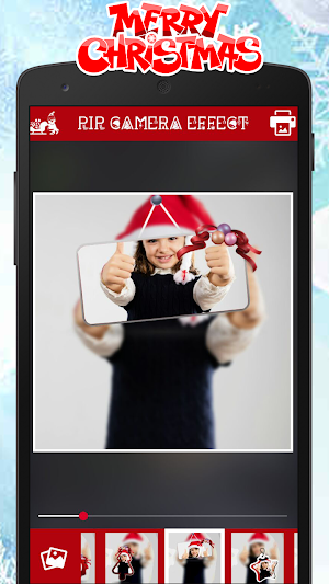 Christmas Camera Effect Screenshot 0
