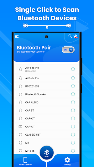 Bluetooth scanner Pair Finder Screenshot 0