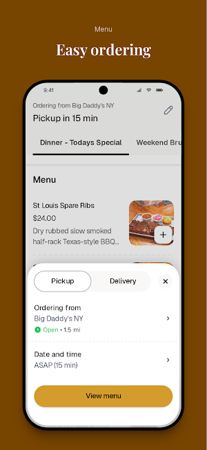 Big Daddy's To Go Screenshot 2