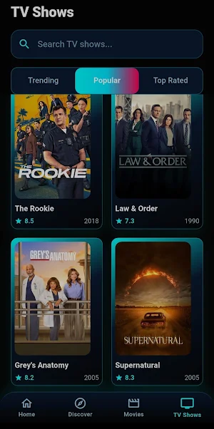 Glitch TV: Movie and Series screenshot 4
