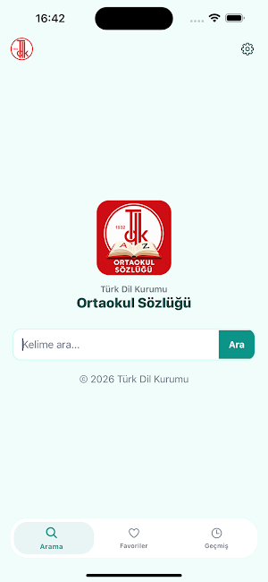 TDK Ortaokul Sözlüğü Screenshot 0