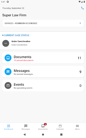 SmartAdvocate Case Access Screenshot 3