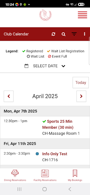 The New York Athletic Club Screenshot 1