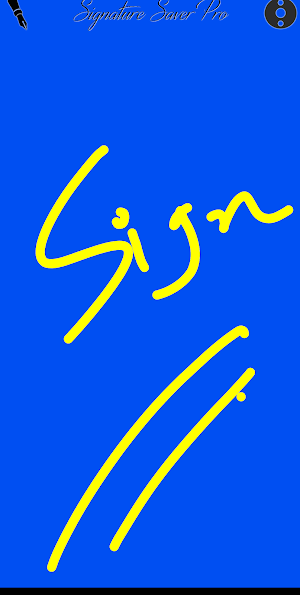 Signature Saver Pro Screenshot 3