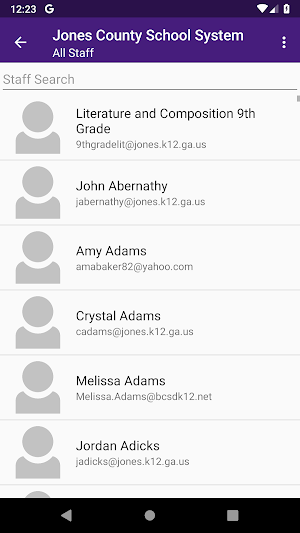 Jones County School System Screenshot 3