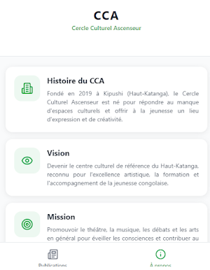 Cercle Culturel Ascenseur Screenshot 1