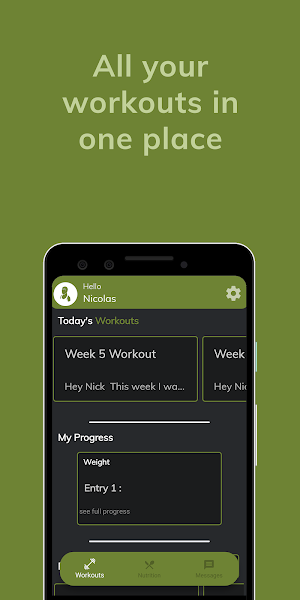 BioWeapon Fitness / Nutrition  Screenshot 1