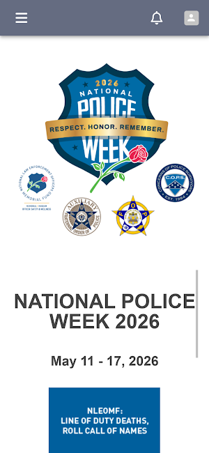 2026 National Police Week Screenshot 1