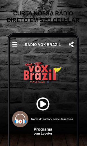 RÁDIO VOX BRAZIL Screenshot 0