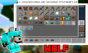 Mod Wolf Armor Craft for Minecraft PE 🐺 MCPE Mods Screenshot 0