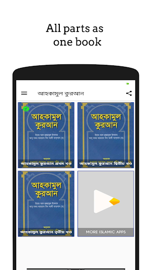 নামাজ দোয়া ও মাসলা মাসায়েল-আহকামুল কুরআন সব খণ্ড Screenshot 0