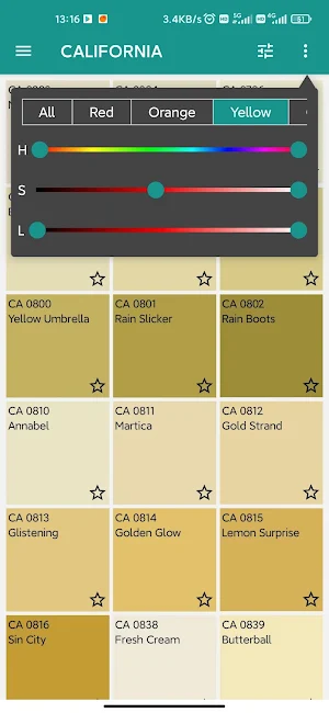 California Paint Colors Screenshot 2