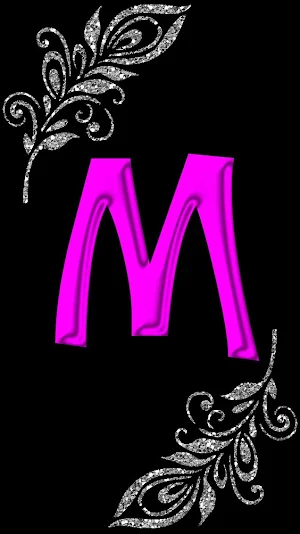 M Letters Wallpaper HD Screenshot 1