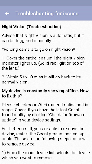 Geeni Wifi Camera Guide Screenshot 3