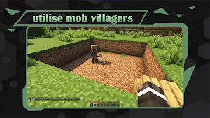 MCPE Villagers Mobs Addon Screenshot 0