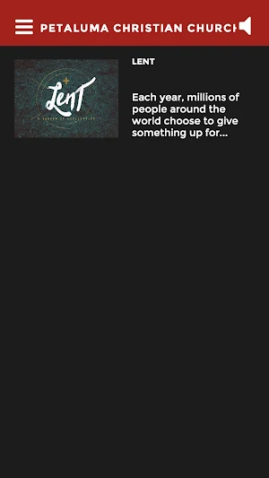Petaluma Christian Church Screenshot 3