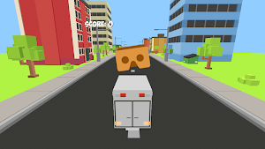 VR Pixel Racer Cars 3D Screenshot 1