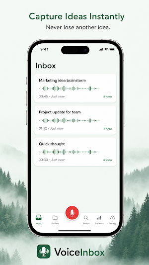 Voice Inbox: Voice Notes Screenshot 0