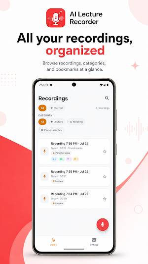 AI Lecture Recorder Screenshot 0