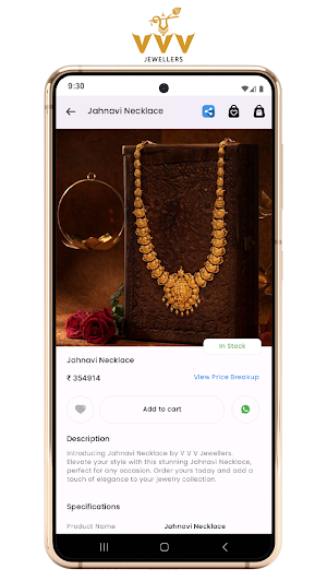 V V V Jewellers Screenshot 2
