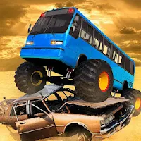 Monster Bus Derby Destruction 2020 Crash Stunts