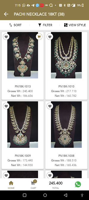 Varlakshmi Jewellery Screenshot 1