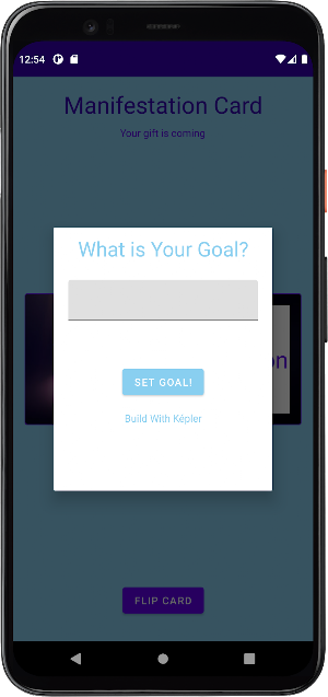 Manifestation Card Screenshot 1