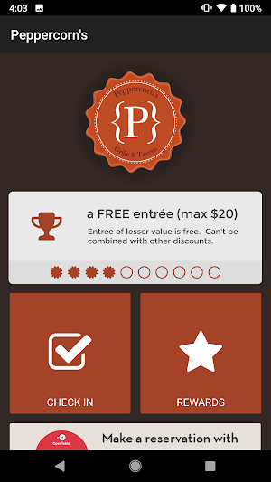 Peppercorn's Grille and Tavern Screenshot 0