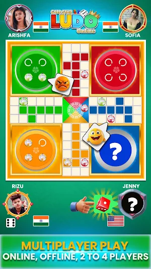 Ludo Gold Star: Online Game Screenshot 2