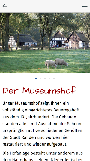 Museumshof Rahden Screenshot 1