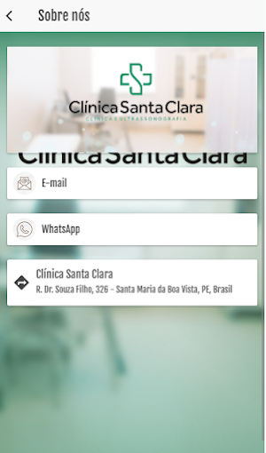 Clínica Santa Clara Screenshot 2