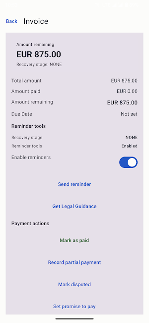 Invoice Simple - PDF Invoices Screenshot 1