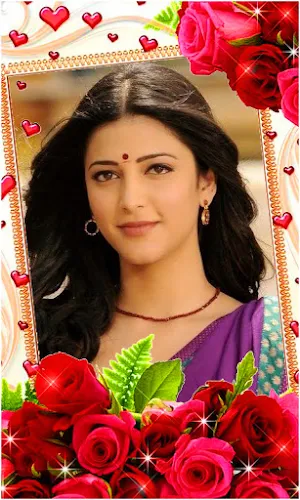 Beautiful Rose Flower Frames Screenshot 0