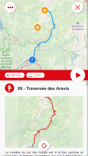 Cycling Savoie Mont Blanc Screenshot 3