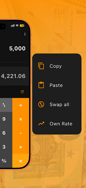 Currency Rates Converter Live Screenshot 3
