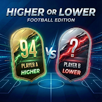 Higher Lower: Football Edition