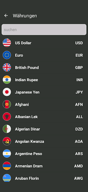 currency converter exchange Screenshot 1
