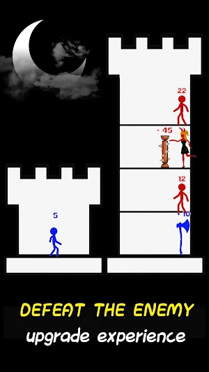 Stickman Tower Battles Screenshot 0