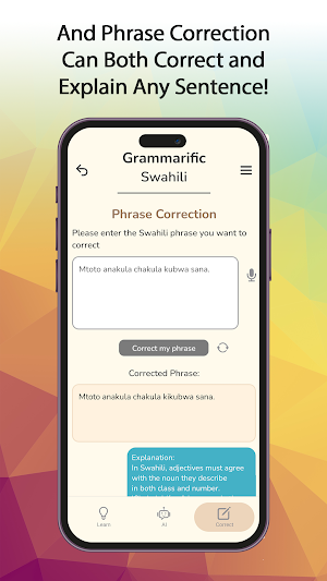 Grammarific: Swahili Grammar Screenshot 0