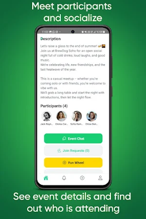 HangGo: Safe Social Events Screenshot 2