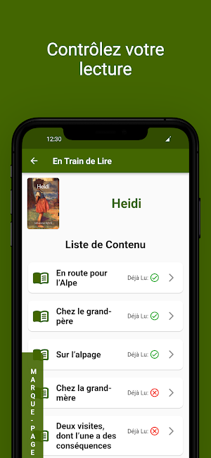 Heidi - Livre - Johanna Spyri Screenshot 2