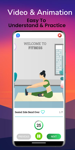 Fitbess-Keep fit & healthy Screenshot 3
