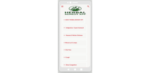 Herbal remedy app Screenshot 0