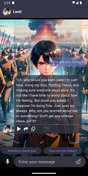 Levii AI Boyfriend Screenshot 1