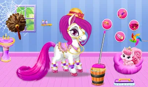 Keep Your Home Clean Girl Game Screenshot 0
